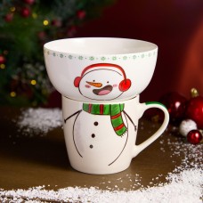 Набор столовый LEFARD 260-1066 СНЕГОВИК (2 предмета)