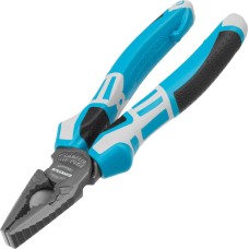 Плоскогубцы GROSS комбинированные 180 мм, трехкомпонентные рукоятки 16973