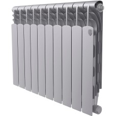 Радиатор ROYAL THERMO Радиатор биметаллический Revolution B 500 Серебристый – 10 секц