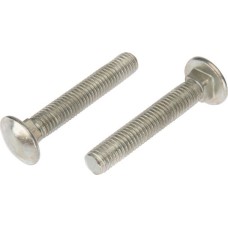 KRANZ Болт мебельный DIN 603, 10х60мм, короб (15 шт/уп)