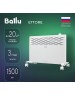 Конвектор BALLU Конвектор Ettore BEC/ETMR-1500, 1500Вт, с терморегулятором, белый