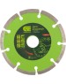 Диск алмазный СИБРТЕХ Диск алмазный, отрезной сегментный, 125 х 22.2 мм, сухая резка 731017