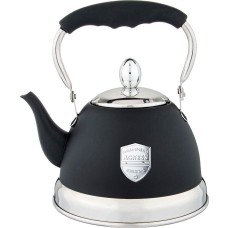 Чайник AGNESS ЧАЙНИК С ФИЛЬТРОМ, 1,0 Л C ИНДУКЦИОН. КАПСУЛЬНЫМ ДНОМ И СКЛАДЫВАЮЩЕЙСЯ РУЧКОЙ ЦВЕТ: ЧЕРНЫЙ 937-873