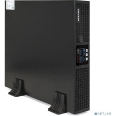 ИБП Exegate EP285646RUS ИБП On-line ExeGate PowerExpert ULS-1000.LCD.AVR.C13.USB.RS232.SNMP.2U <1000VA/1000W, On-Line, PF=1, LCD, 4*IEC-C13, RS232, USB, SNMP-slot, Rackmount 2U/Tower, Black>