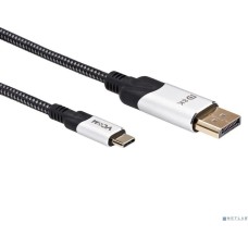 VCOM CU422MCV-1.8M Кабель-адаптер USB 3.1 Type-Cm --> DP(m) 8K@60Hz, 1.8m , Alumi Shell,VCOM <CU422MCV-1.8M> (4895182217980/4895182217997)