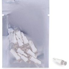 Лампа автомобильная AVS T005 T5/белый/ (W2*4,6d) 1 LED 5mm,10 шт
