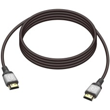 кабель DIGMA Кабель аудио-видео D-HDMI-V2.0-3M, HDMI (m) - HDMI (m), ver 2.0, 3м, GOLD, черный