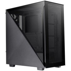 Корпус для ПК THERMALTAKE Корпус Divider 300 TG CA-1S2-00M1WN-00 Black/Win/SPCC/Tempered Glass*2/120mm Standard Fan*1 (526616)