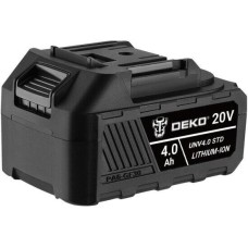 DEKO Батарея аккумуляторная UNV4.0 STD, 20В, 4Ач, Li-Ion [063-4494]