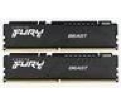KINGSTON Оперативная память Fury Beast KF560C30BWEAK2-64 DDR5 - 2x 32ГБ 6000МГц, DIMM, White, Ret