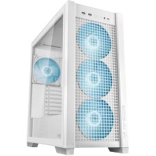 Корпус для ПК ASUS Корпус TUF GAMING GT302 TG ARGB WHITE/ GT302/ARGB FANS/WHT (90DC00I3-B19000)