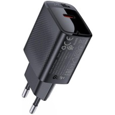 ACEFAST Сетевое зарядное устройство A82 PD20W GaN single USB-C charger (EU). Цвет: черный