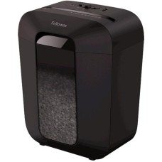 шредеры Fellowes Шредер PowerShred LX50 FS-44060(01), черный {DIN P-4, 4х37мм, 9лст., 17 лтр., уничт.: скрепки,скобы,карты}