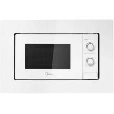 MIDEA Встраиваемая микроволновая печь MI50203W, 20л, 700Вт, белый