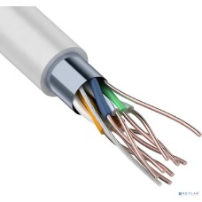 Rexant (01-0169-R) Кабель витая пара F/UTP, CAT 5e, ZH нг(А)-HF, 4PR, 24AWG, INDOOR, SOLID, серый, 305м, РФ