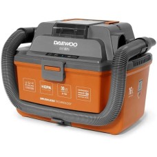 DAEWOO Строительный пылесос DAVC 1621Li SET, аккумуляторный, оранжевый