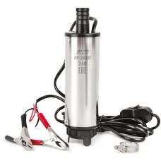 Насос AVS Насос для перекачки тех. жидкостей погружной FP-2438f (24V/2А/20 л/м/d=38 мм/съемный фильтр)