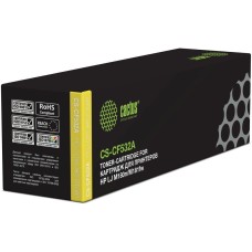 CACTUS Картридж лазерный CS-CF532A CF532A желтый (900стр.) для HP LJ M180n/M181fw