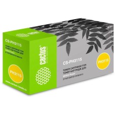 CACTUS Картридж лазерный CS-PH3115 109R00725 черный (3000стр.) для Xerox Phaser 3115/3120/3121/3130/3131/3132 с чипом