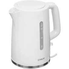CANDY Чайник электрический QA00A1M00RU 1.7л. 2200Вт белый корпус: пластик