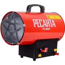 Пушка газовая РЕСАНТА Тепловая пушка газовая ТГП-20АКГ 15000Вт красный/черный