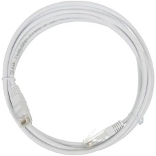 LANMASTER Патч-корд TWT-45-45-2.0-WH UTP RJ-45 вил.-вилка RJ-45 кат.5E 2м белый ПВХ (уп.:1шт)