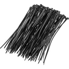 СИБРТЕХ Хомуты, 150 x 2.5 мм, пластиковые, черные, 100 шт 45545