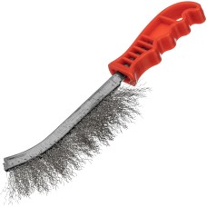 MATRIX Щетка металлическая фосфатированная, пластиковая ручка 748325