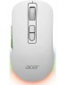 ACER Мышь OMR311 белый оптич. 2400dpi беспров. BT/Radio USB 7but (ZL.MCECC.034)