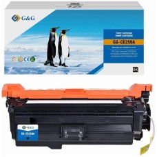 Картридж лазерный G&G Картридж лазерный GG-CE250A CE250A черный (5000стр.) для HP CLJ CP3525n/CP3525dn/CP3525X/CP3520/CM3530fs MFP/CM3530 MFP