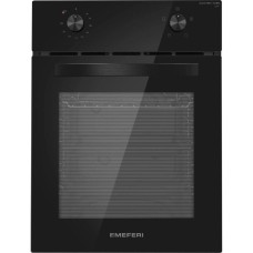 MEFERI Духовой шкаф Электрический Light MEO454BK черный/нержавеющая сталь