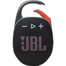 JBL Колонка порт. Clip 5 черный/оранжевый 7W Mono BT 10м 1400mAh