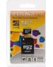 Карта памяти EXPLOYD MicroSDHC 16GB Class10 - б/а [EX0016GCSDHC10-W/A-AD]