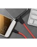 Кабель HOCO (6957531071419) X21 USB (m) - Type-C (m) 1.0m - красный/черный