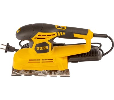 Шлифовальные машины DENZEL VS-90-187 Машина плоскошлифовальная вибрационная 240 Вт, 6000-11000 об/мин 27611
