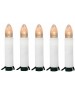 Гирлянда NEON-NIGHT (303-083) ГИРЛЯНДА СВЕЧИ 4М, ТЕМНО-ЗЕЛЕНЫЙ ПВХ, 20 LED ТЕПЛЫЙ БЕЛЫЙ