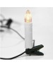 Гирлянда NEON-NIGHT (303-083) ГИРЛЯНДА СВЕЧИ 4М, ТЕМНО-ЗЕЛЕНЫЙ ПВХ, 20 LED ТЕПЛЫЙ БЕЛЫЙ