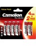 Элементы питания CAMELION (14113) 4+2LR6-BP