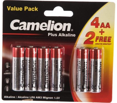 Элементы питания CAMELION (14113) 4+2LR6-BP