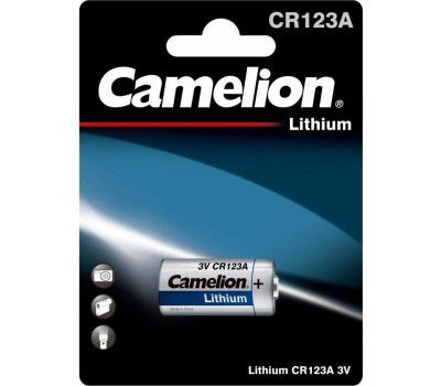 Элементы питания CAMELION (1849) CR123A-BP1
