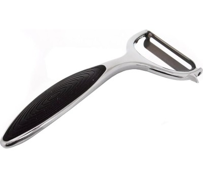 Овощечистка MALLONY Овощечистка MODERNO с горизонтальным лезвием, прорезиненная ручка (984043)