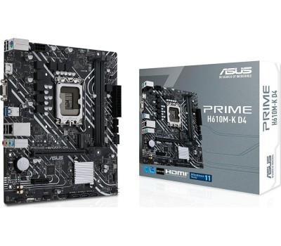 Материнская плата ASUS PRIME H610M-K D4