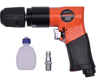 AV Steel (AV-701101) Пневмодрель 1800 об\мин, БЗП 10мм