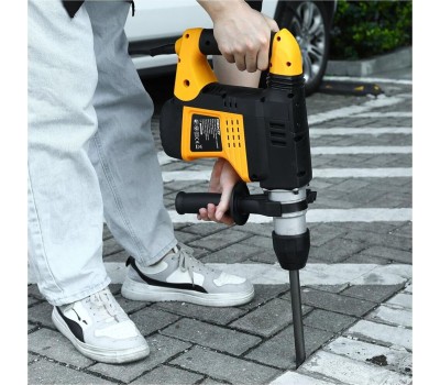 Перфоратор сетевой DEKO DKH1900, 1900 Вт, с патроном SDS-max, 9 Дж, в кейсе 063-4258