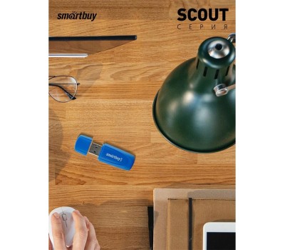 USB-флэш SMARTBUY (SB016GB2SCB) UFD 2.0 016GB Scout Blue синий