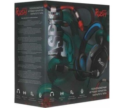 Гарнитура SMARTBUY (SBHG-9730) RUSH ASPID черн/синий