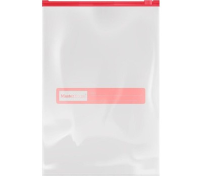 Набор пакетов MASTER HOUSE Zip-Lock с бегунком,20х25 см, 2 литра, 10 шт 75167