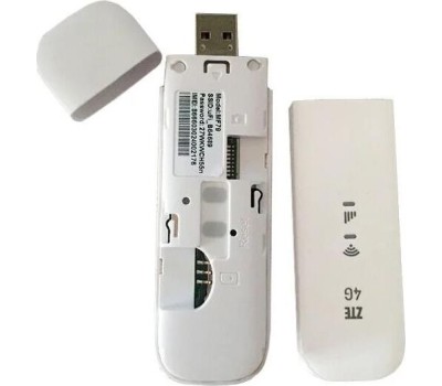 Модем ZTE MF79N USB Wi-Fi Firewall +Router , 2G/3G/4G , белый