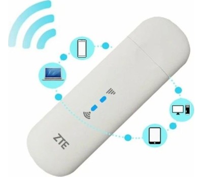 Модем ZTE MF79N USB Wi-Fi Firewall +Router , 2G/3G/4G , белый
