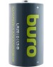 BURO Батарея Alkaline LR20 D 18000mAh (2шт) блистер
